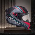 Capacete Peels Icon Pro Field Preto Fosco Ciano - Foto showcase lateral