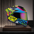 Capacete Peels Icon Pro RT Preto/Amarelo - Foto showcase lateral