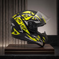 Capacete Peels Spike 2 DSM Preto/Amarelo - Foto showcase lateral