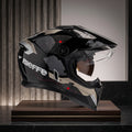 Capacete Bieffe B-Trail Frontier Preto/Desert - Foto showcase lateral