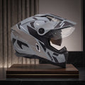 Capacete Bieffe B-Trail Conquest Cinza/Preto - Foto showcase premium