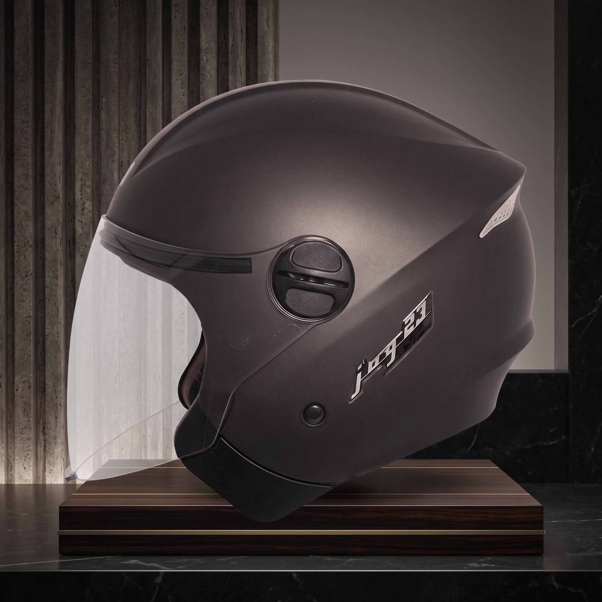 Capacete Joy23 By Taurus II Cinza Aberto - exposição premium