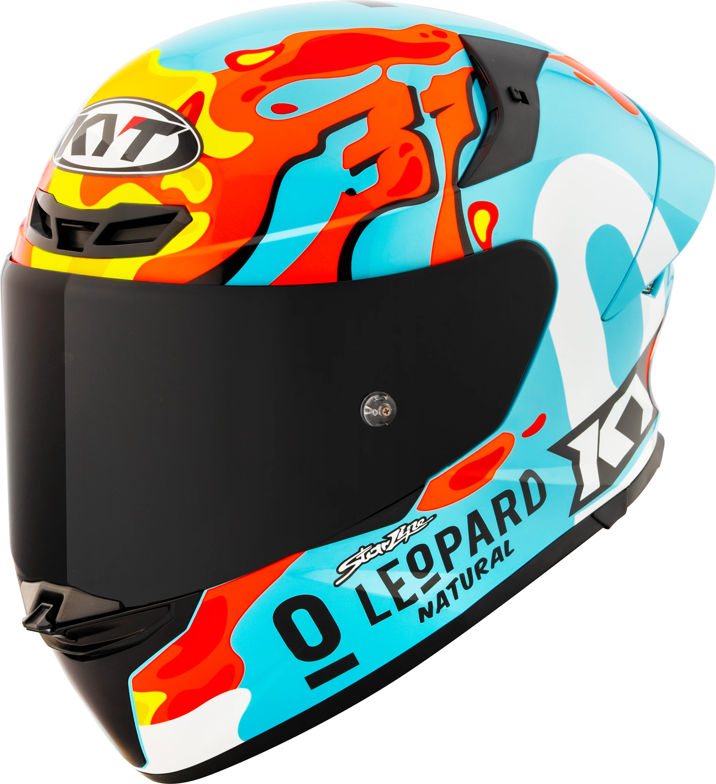 Capacete KYT TT-Revo Leopard Aragon