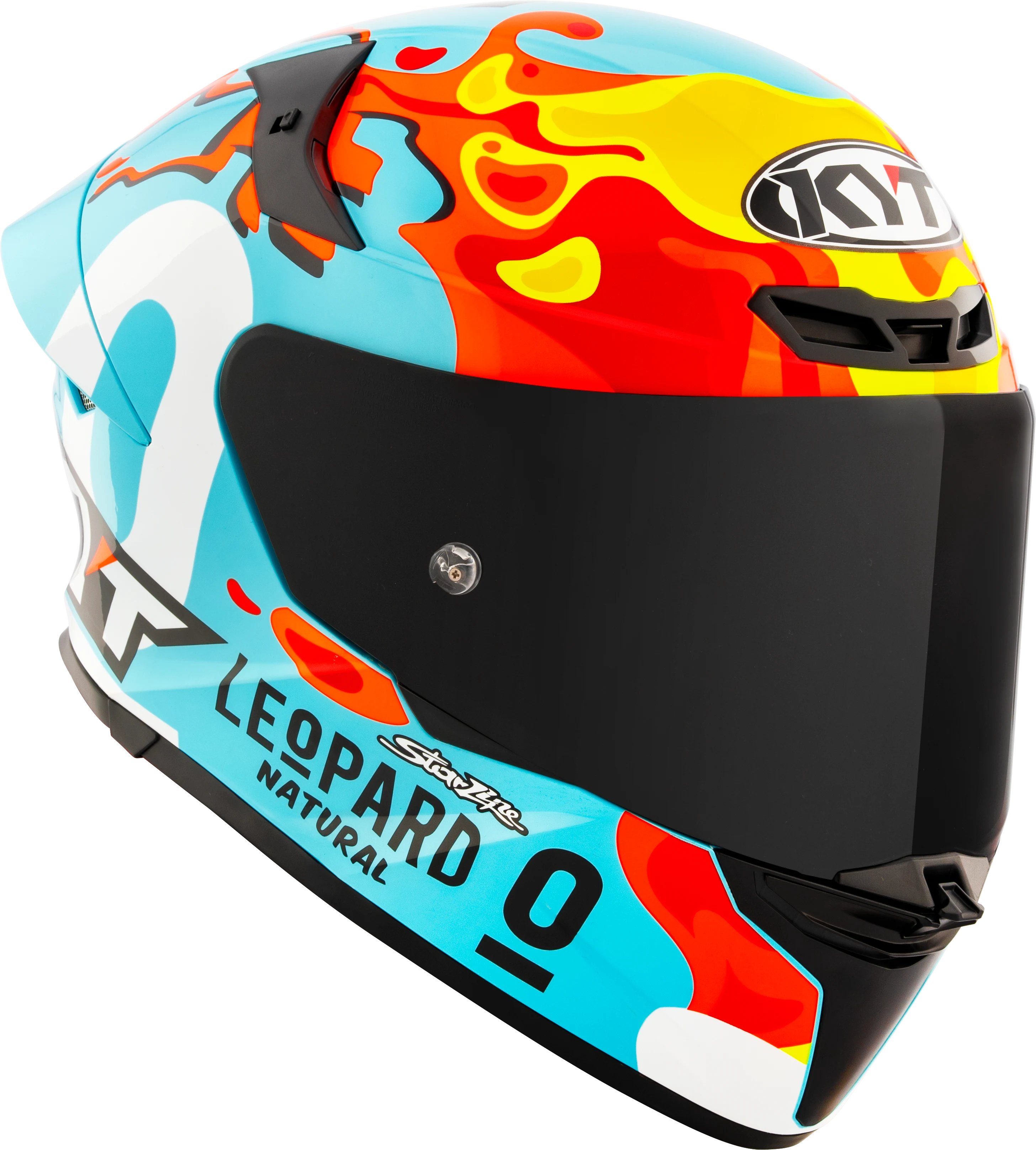 Capacete KYT TT-Revo Leopard Aragon