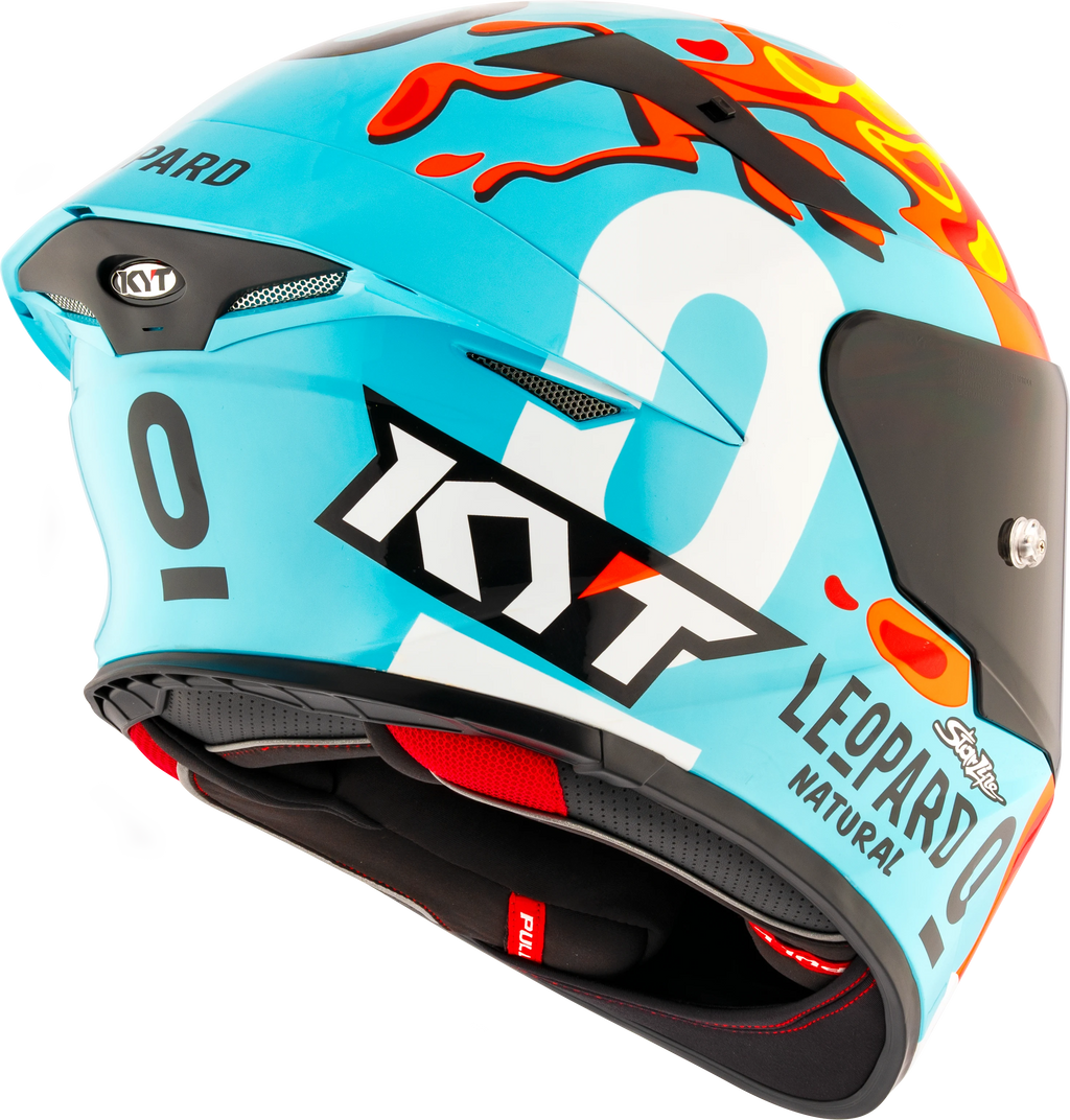 Capacete KYT TT-Revo Leopard Aragon
