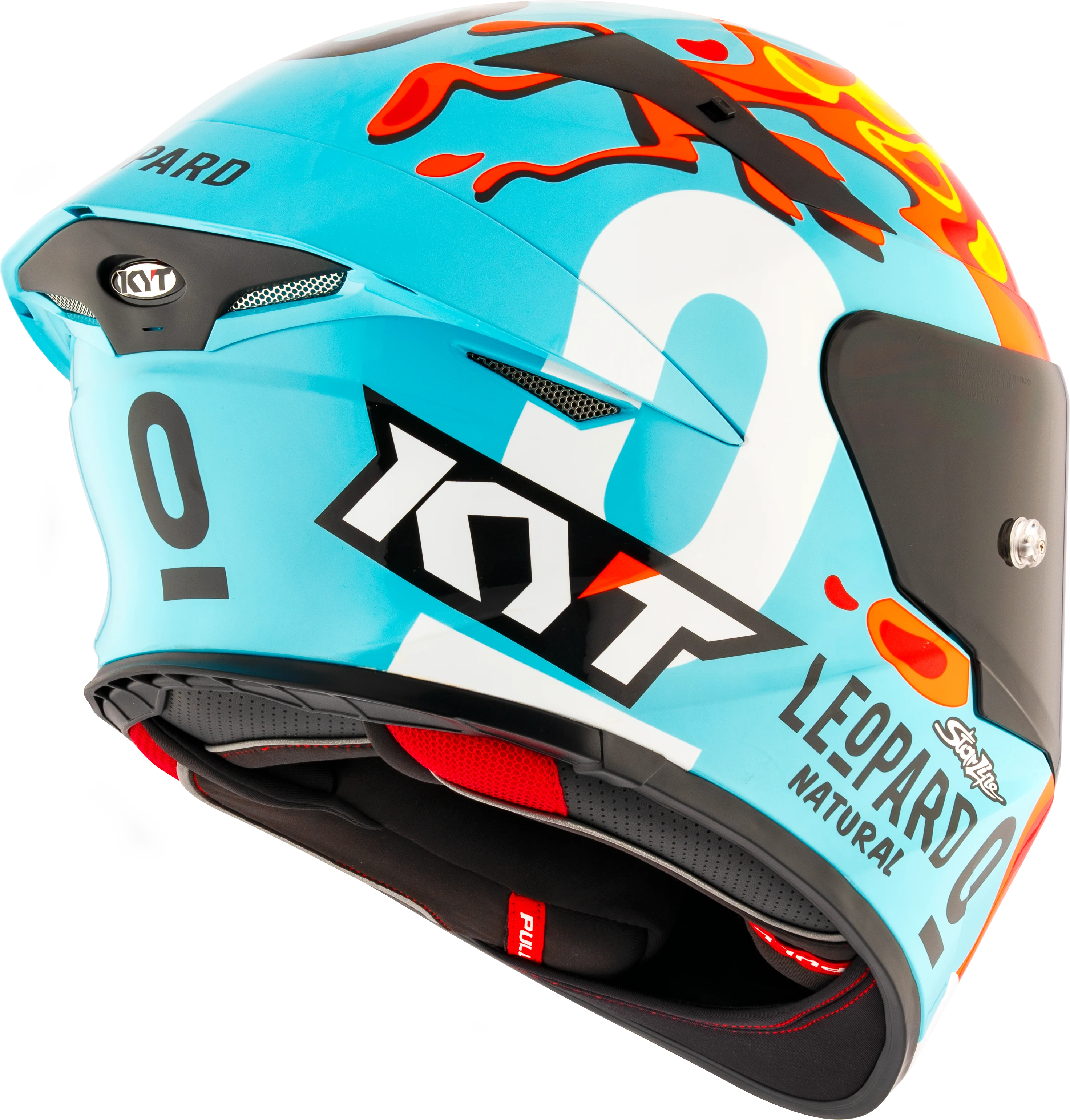 Capacete KYT TT-Revo Leopard Aragon