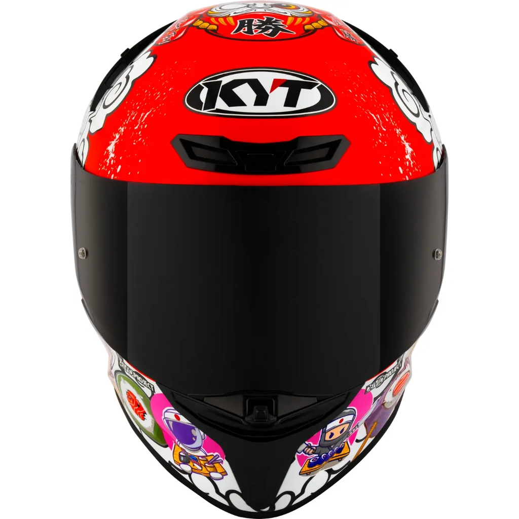 Capacete KYT TT-Revo Sushi Time Branco