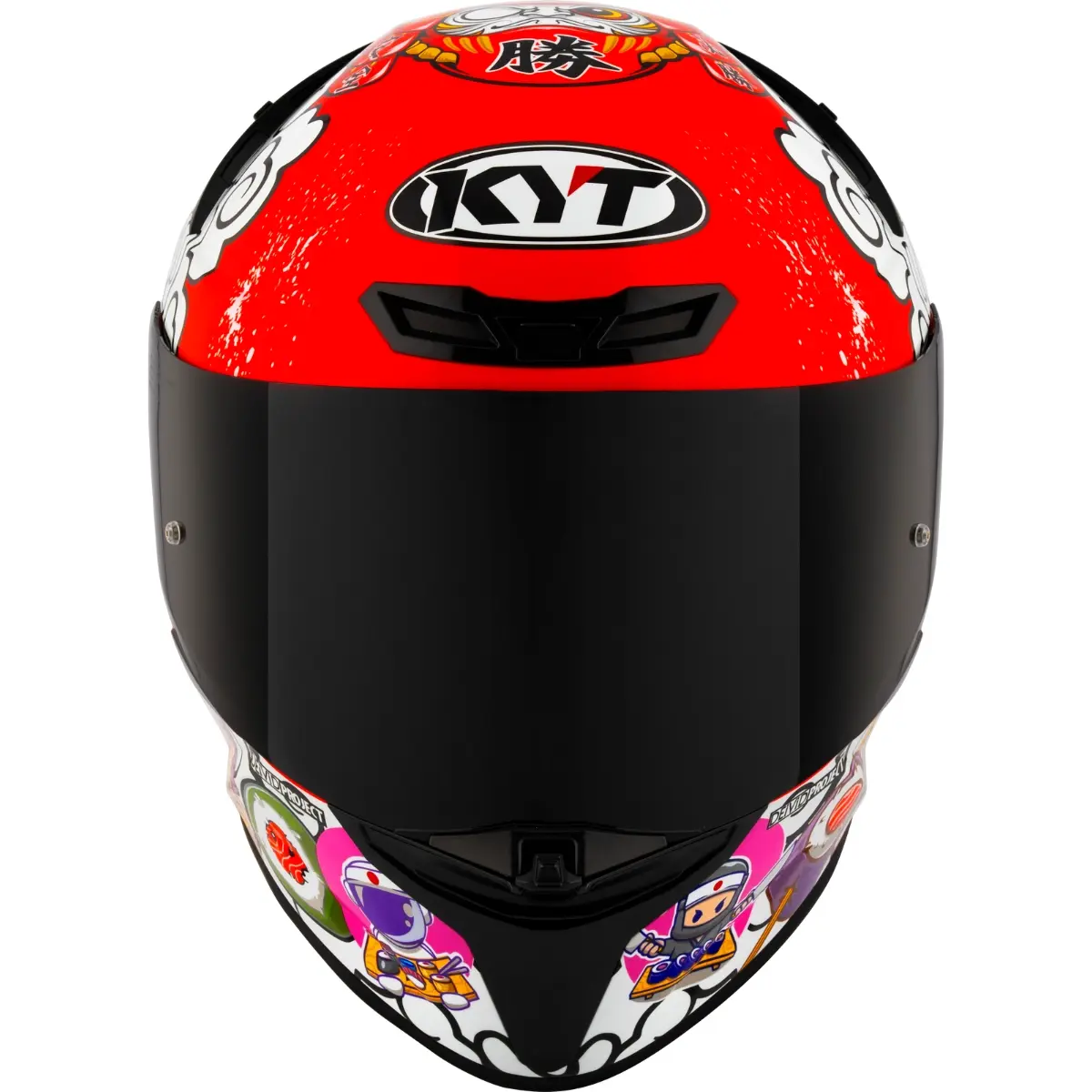 Capacete KYT TT-Revo Sushi Time Branco