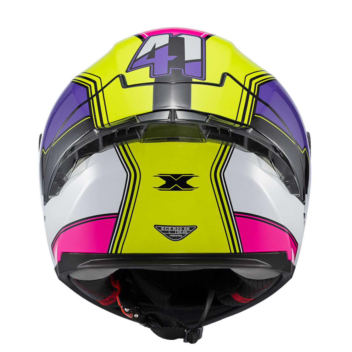 Capacete TEXX Raptor Hornet - Vista traseira