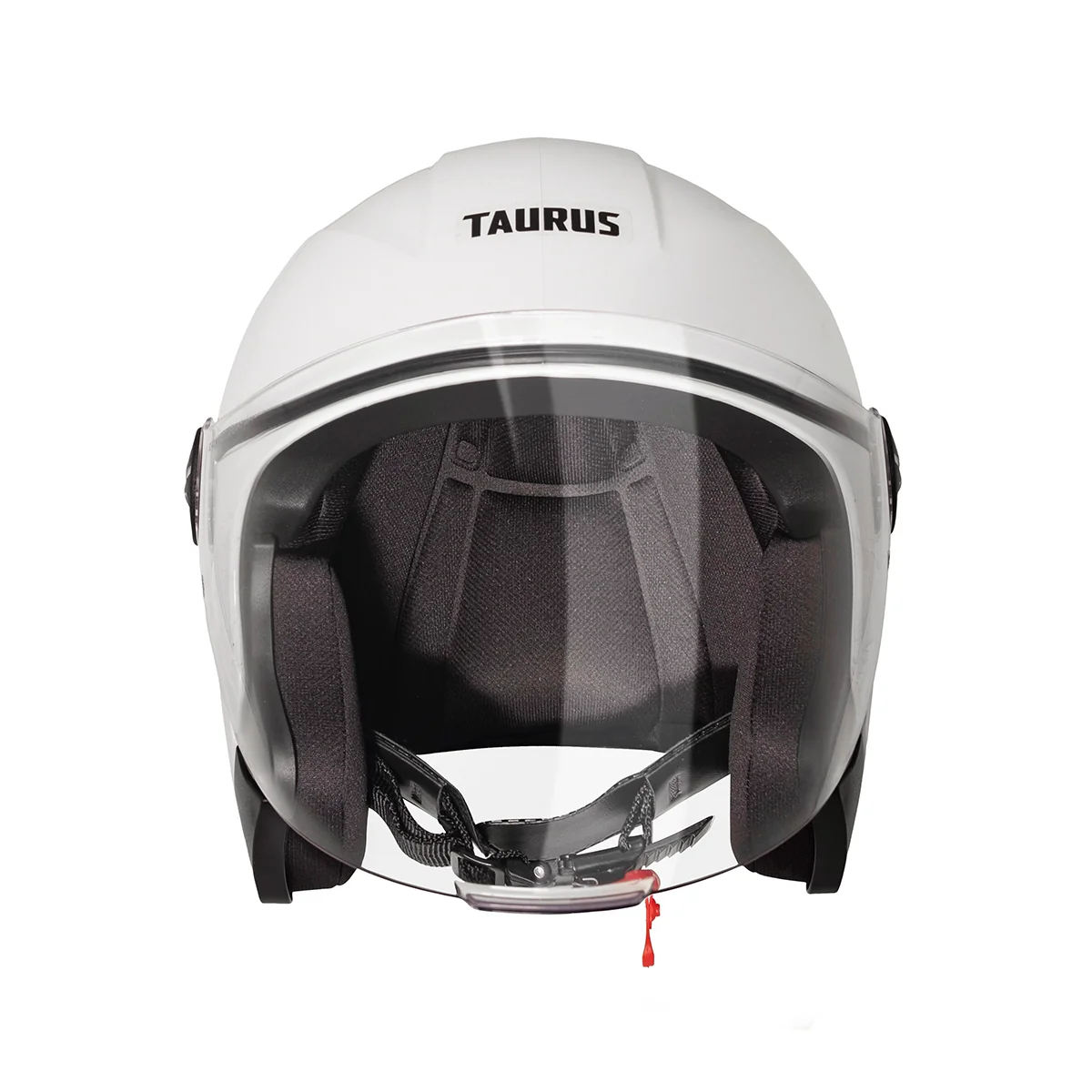 Capacete Taurus Joy 23 Branco Aberto - frontal