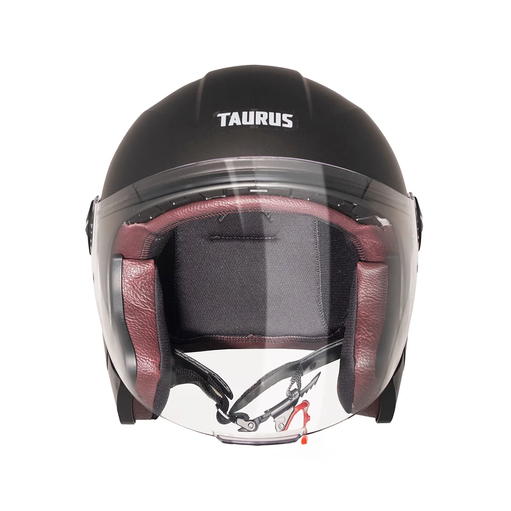 Capacete Joy23 By Taurus II Cinza Aberto - frontal com interior