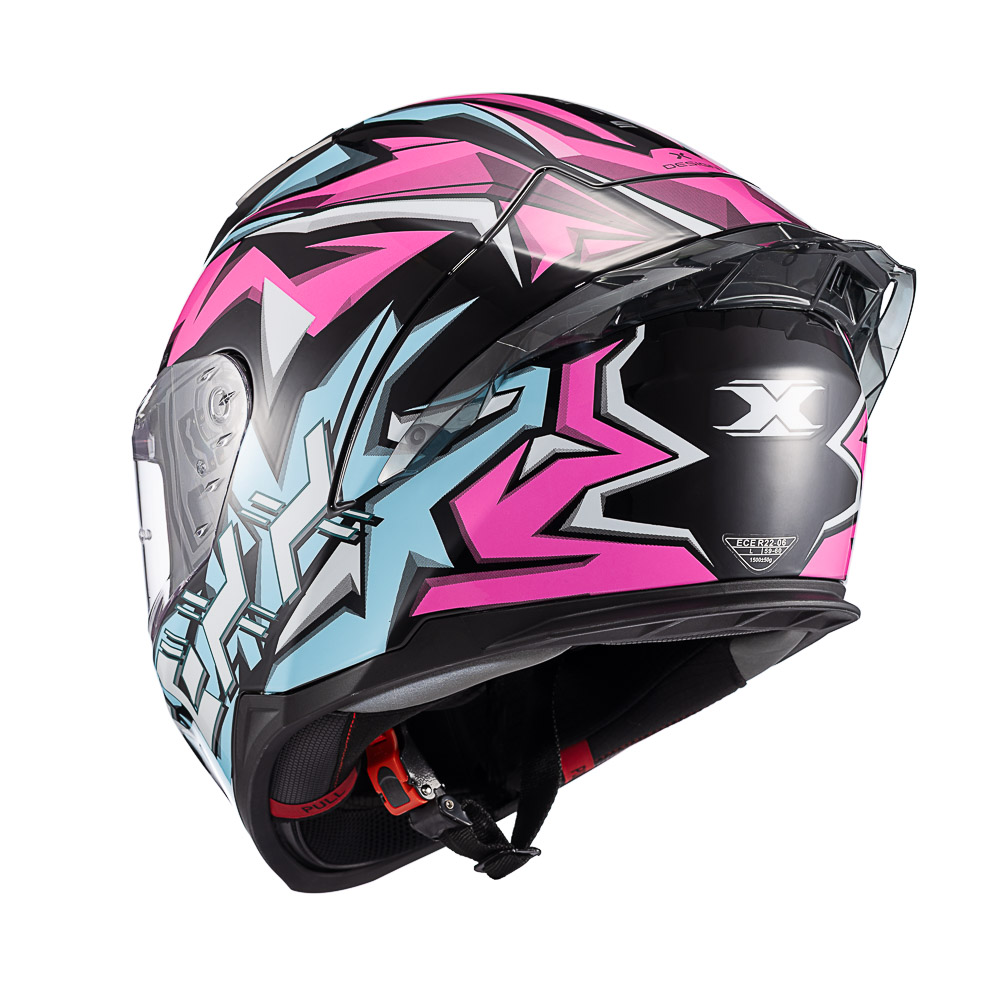 Capacete TEXX Raptor Genesis - Vista lateral traseira