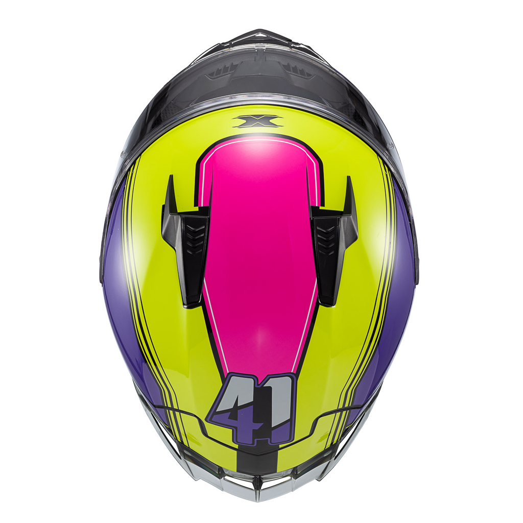 Capacete TEXX Raptor Hornet - Vista superior