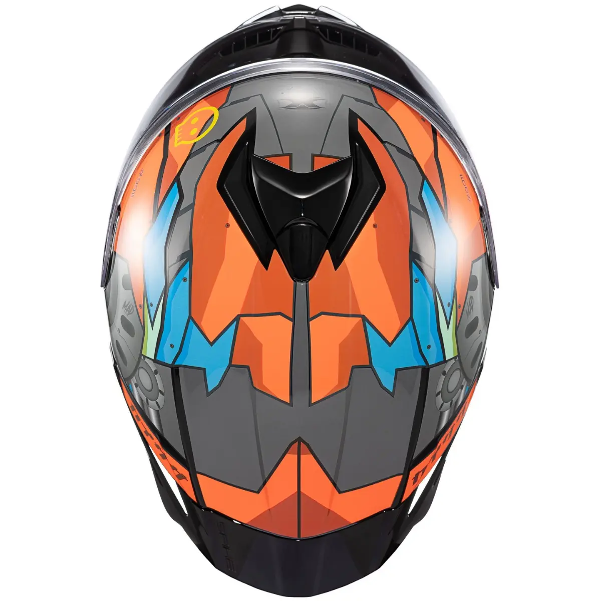Capacete TEXX Spihe Gear - Vista superior
