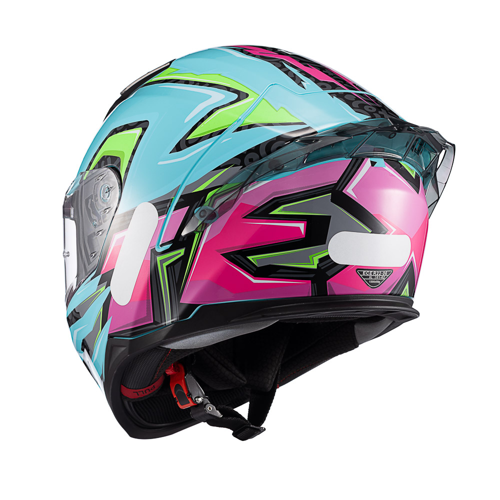 Capacete TEXX Raptor Arcade - Vista traseira