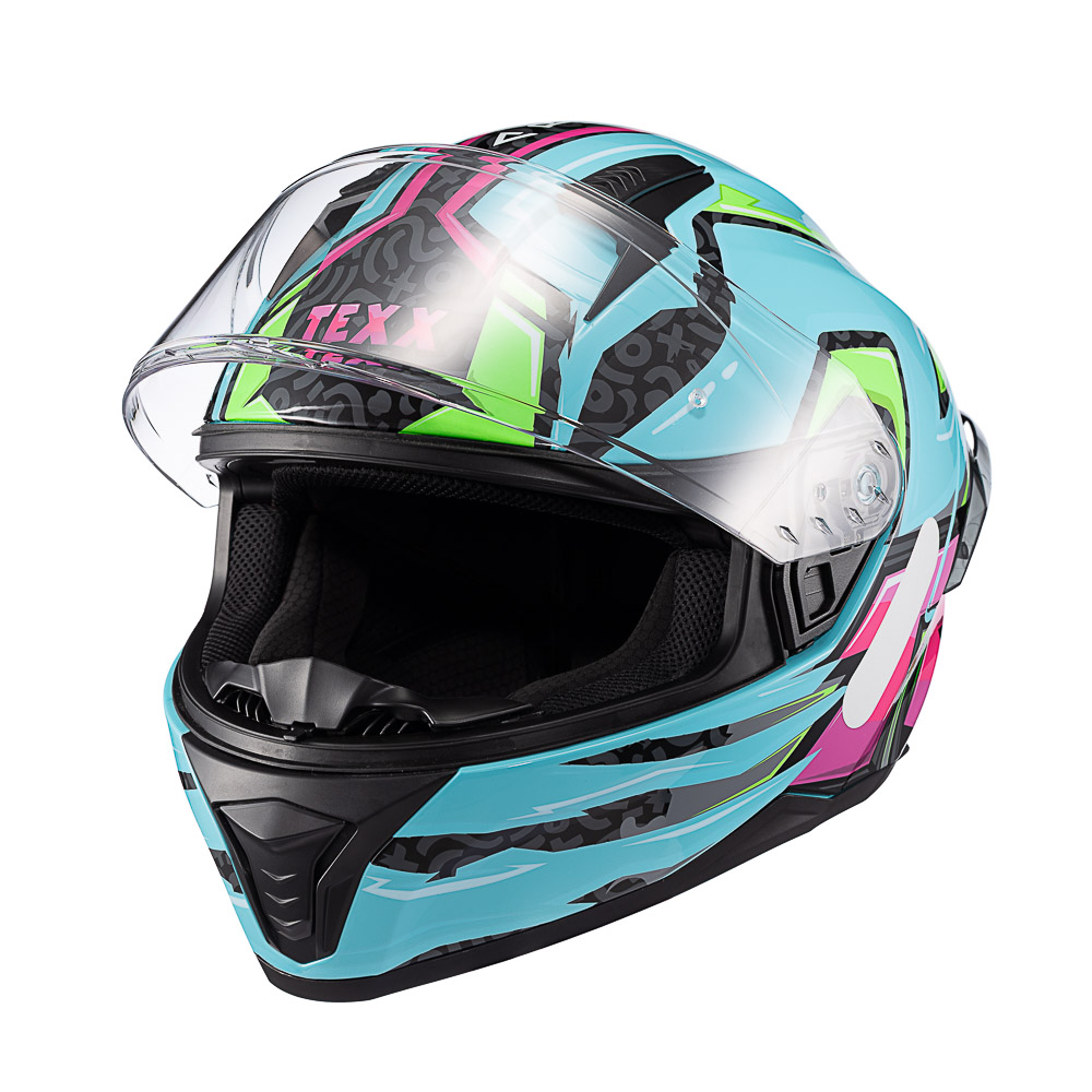 Capacete TEXX Raptor Arcade - Viseira aberta