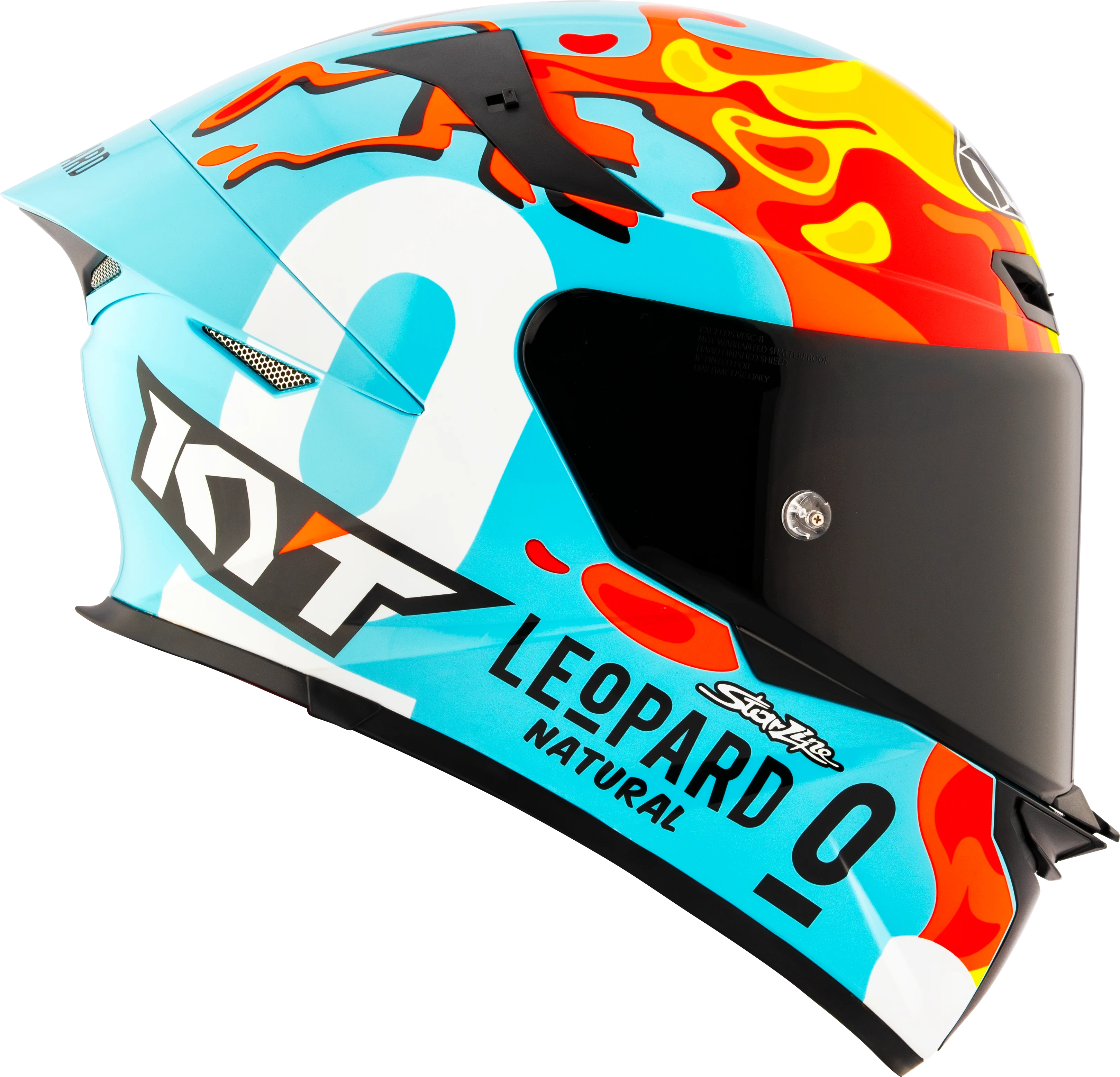 Capacete KYT TT-Revo Leopard Aragon
