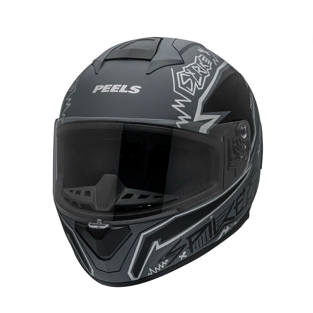 Capacete Peels Spike 2 STZ Cinza Dark Fosco